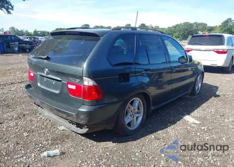 2005 BMW X5 4.4I z USA, uszkodzony, nr VIN 5UXFB53525LV12940